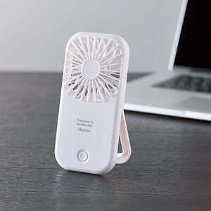 ポータブル＆スタンドファン ホワイト 1