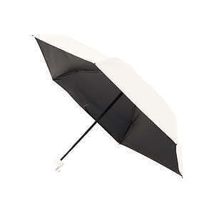 コンパクト折りたたみ傘 ホワイト 1