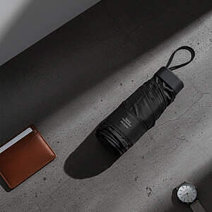 コンパクト折りたたみ傘 ホワイト 14