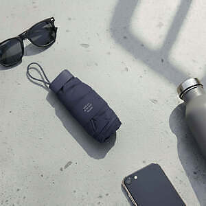 コンパクト折りたたみ傘 ホワイト 7