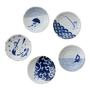 SHICHITA 猫 小皿揃 木箱入 名入れ可能