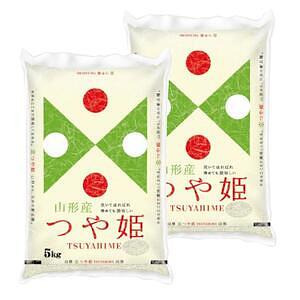 山形県産つや姫 5kg×2袋 合計10kg 名入れ可能