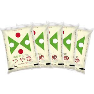 山形県産つや姫 2kg×5袋 合計10kg 名入れ可能