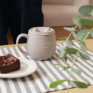 ネコマグ アイボリー 誕生日カード付 6