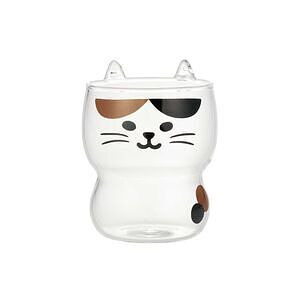 猫耳グラス ミケ 名入れ可能