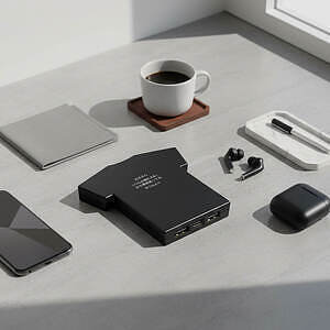 モバイルチャージャー Ｔシャツ ホワイト 9