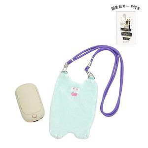 充電式カイロ Monster WAA (わあ) 誕生日カード付 名入れ可能