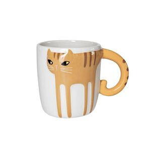 ハンドペイント キャットマグ チャトラ 名入れ可能
