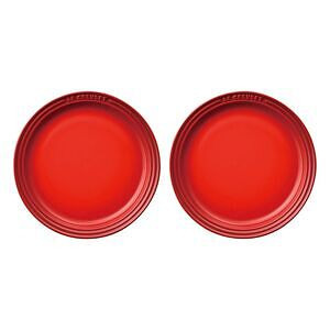 ル・クルーゼ ラウンド・プレート・LC 19cm（2枚入り） 名入れ可能