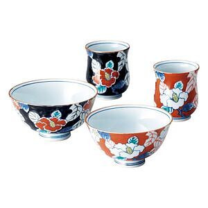 色彩山茶花 睦揃 名入れ可能