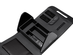 コスメバッグ ブラック 1