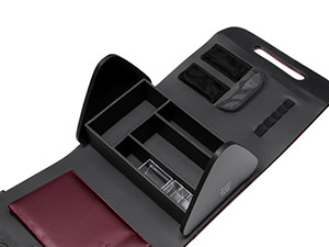 コスメバッグ レッド 1