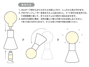 アロマディフューザー アロボックル イエロー 0