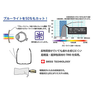 ブルーライト対策 PC メガネ ピンク 2