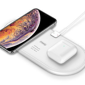Qi デュアルワイヤレス充電パッド 0