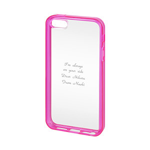 iPhone SE/5s/5 バンパーケース ピンク