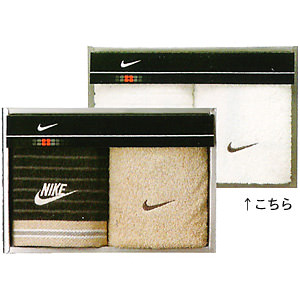 NIKE ゲストタオル2Pセット (ホワイト)