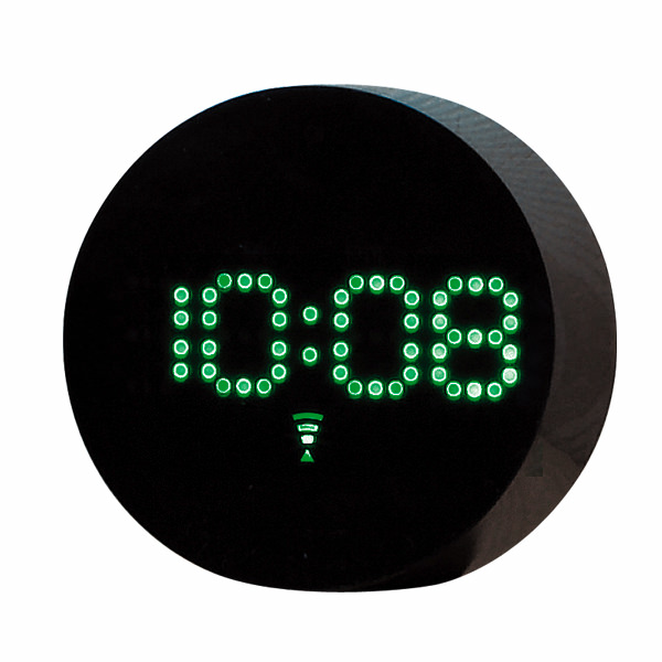 IDEA・LABEL LED電波置時計 LCR030 グリーン