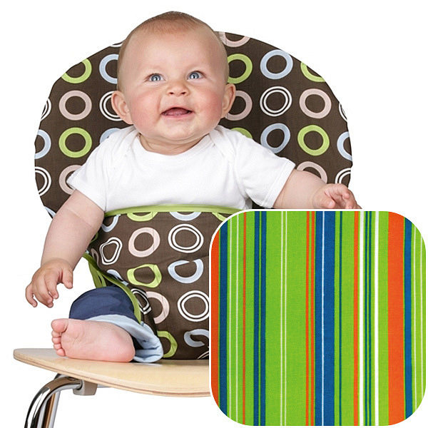 トットシート チェアベルト Lime Stripe
