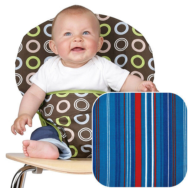 トットシート チェアベルト Blue Stripe