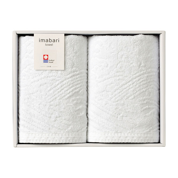 imabari towel 四国巡白 白波 ウォッシュタオル2P