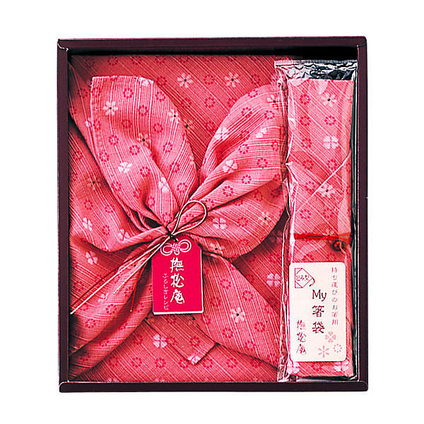 撫松庵 ミニふろしき・箸袋セット