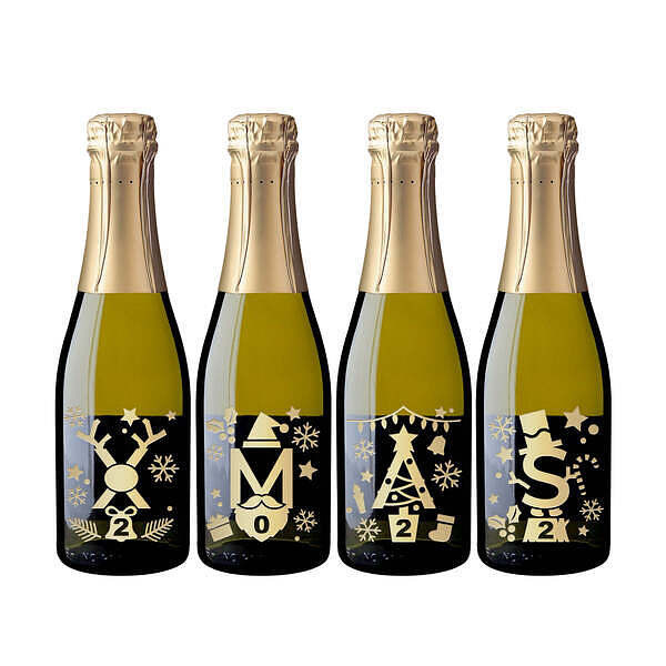 クリスマスデザイン ミニボトル 4本セット 2022年限定デザイン