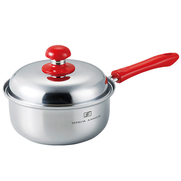 タツヤ・カワゴエ 片手鍋 18cm (IH200V対応) TKS-400