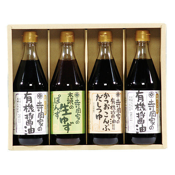 寺岡家の醤油 有機醤油詰合せ OTA-40