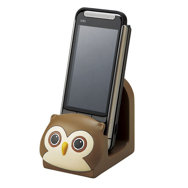 Owl of Wisdom ふくろうケータイスタンド
