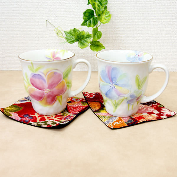 花彩々 ペアマグカップ
