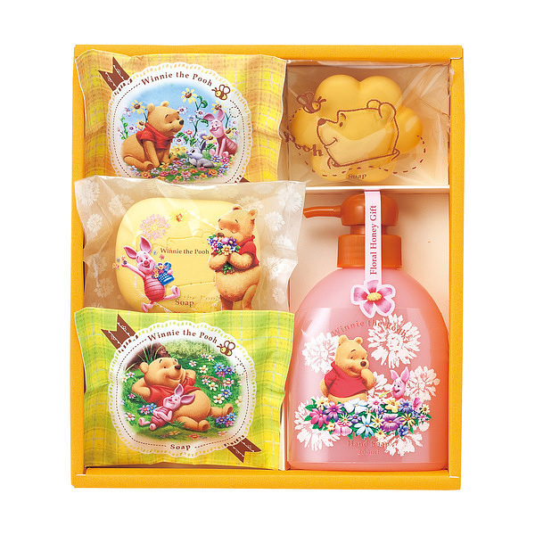 ディズニー くまのプーさん 花とはちみつソープギフト PFH-10