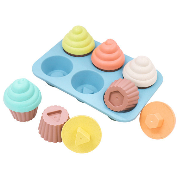 ecomugi ( エコムギ ) SHAPE FITTING CUPCAKE SET 型はめカップケーキセット