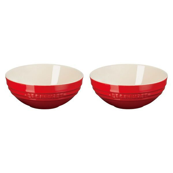 ル・クルーゼ マルチボール 15cm（2個入り） チェリーレッド