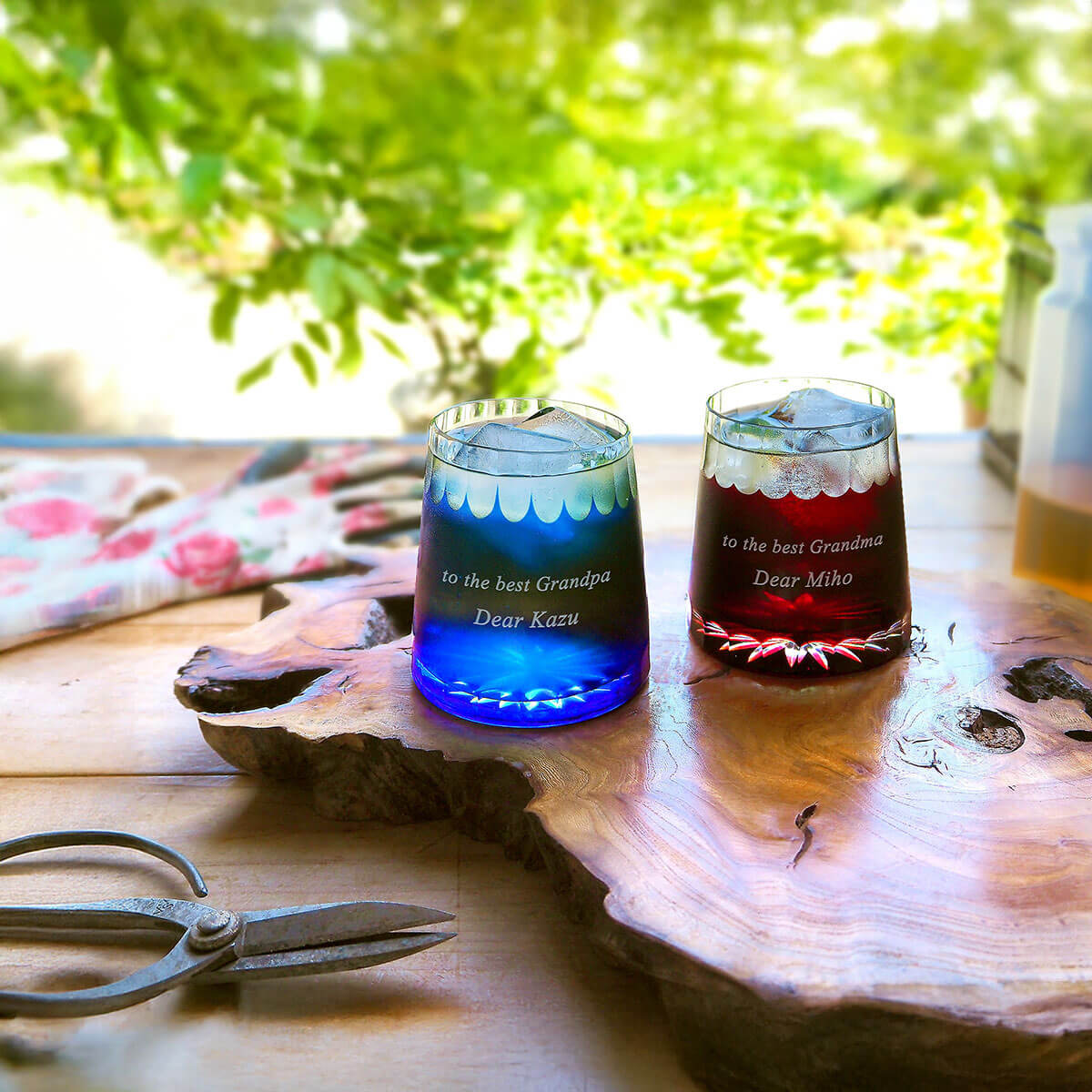 祖父母へのプレゼント 敬老の日/内祝の名入れギフト